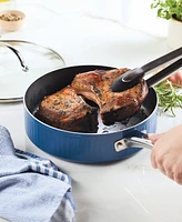 Farberware Style Aluminum Nonstick 3 Quart Cookware Saute Pan with Lid