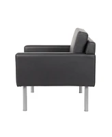 Boss Office Products 31" Vinyl Modern Transitional Lounge Chair