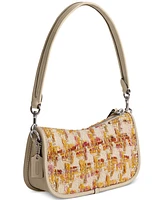 Coach Mini Tweed Swinger 20