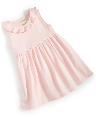 First Impressions Baby Girls Ribbed Knit Dress, Created for Macy's