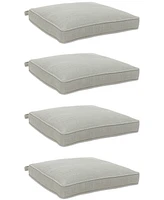 Replacement Outdoor Dining Cushion, Set of 4, Created for Macy's