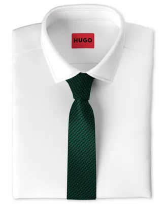 Hugo by Hugo Boss Men's Silk Jacquard Tie