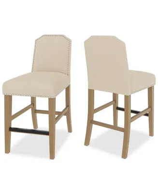 Hinsen 2pc Counter Height Chair Set