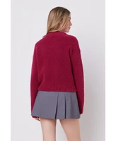 Women's Cozy Round neck Sweater