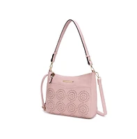 Mkf Collection Alanis Laser Cut Shoulder Bag by Mia K