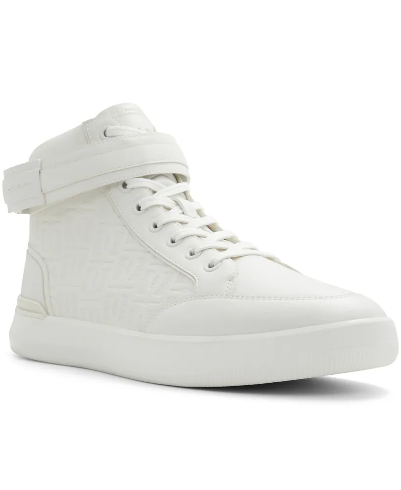 Aldo | Shoes | Aldo Leather Hightop Sneaker | Poshmark