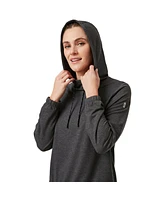 Free Country Women's Luxe Easy Fit Pullover Hoodie