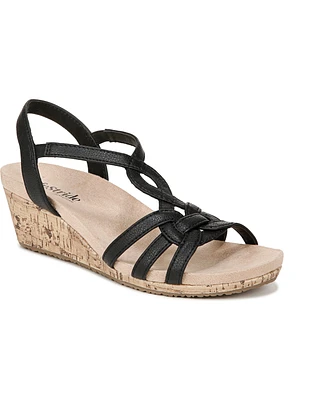 LifeStride Monaco Strappy Wedge Sandals