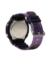 G-Shock Men's Analog Digital Purple Resin Watch 50.0mm, GA2100AH-6A