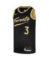 Men's Nike Og Anunoby Black Toronto Raptors Swingman Player Jersey - City Edition