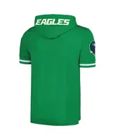 Men's Pro Standard Jalen Hurts Kelly Green Philadelphia Eagles Player Name and Number Hoodie T-shirt