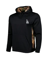 Men's Dunbrooke Black, Camo Los Angeles Dodgers Ranger Pullover Hoodie