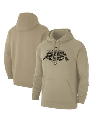 Men's Nike Gold Army Black Knights 2023 Rivalry Collection Heavy Metal Club Fleece Pullover Hoodie
