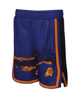 Big Boys Purple Phoenix Suns Fade Away Shorts