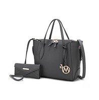 Mkf Collection Bruna Tote Bag with Wallet by Mia K