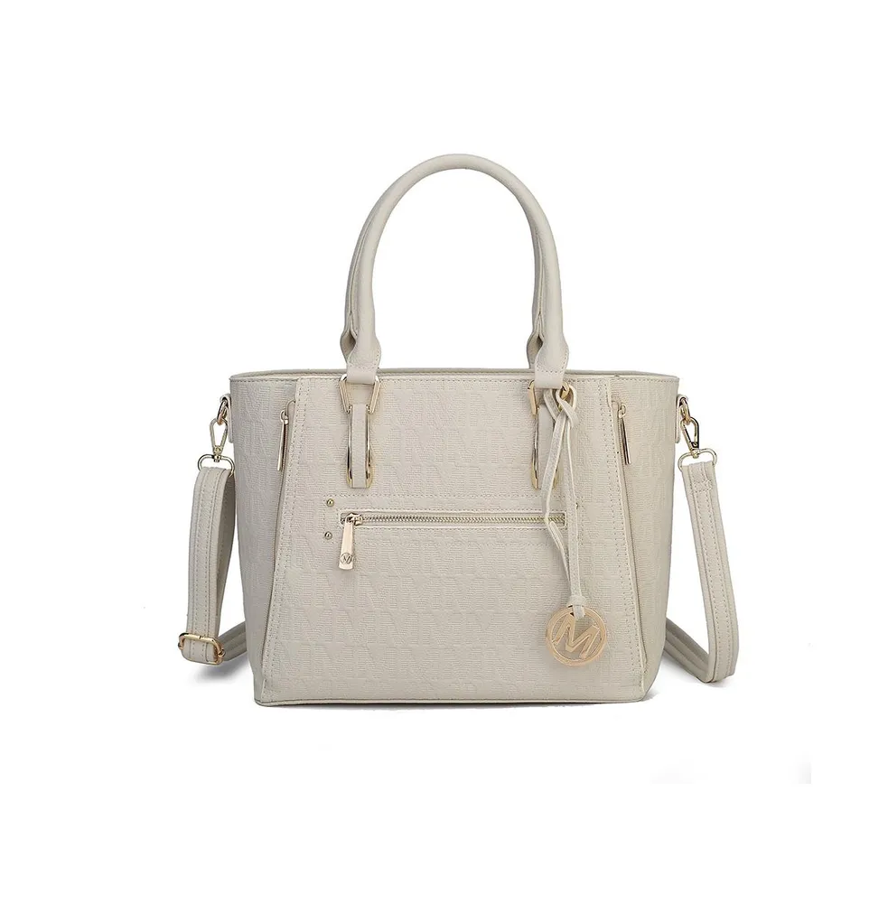 Mkf Collection Cairo M Signature Satchel Bag by Mia K.