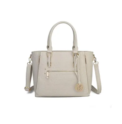 Mkf Collection Cairo M Signature Satchel Bag by Mia K.