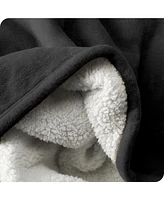 Bare Home Fleece Sherpa Blanket