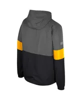 Men's Colosseum Charcoal Iowa Hawkeyes Miles Full-Zip Jacket