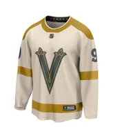 Men's Fanatics Jack Eichel Cream Vegas Golden Knights 2024 Nhl Winter Classic Breakaway Player Jersey