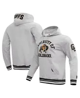 Men's Pro Standard Colorado Buffaloes Classic Stacked Logo Pullover Hoodie