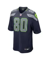 Men's Nike Steve Largent College Navy Seattle Seahawks Retired Player Game Jersey