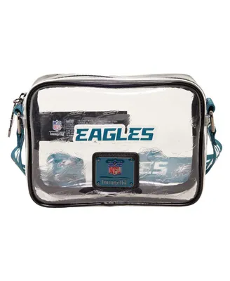 Women's Loungefly Philadelphia Eagles Clear Crossbody Bag