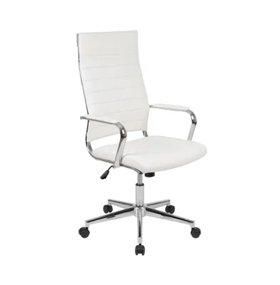 Merrick Lane Stockholm High Back Home Office Chair With Pneumatic Seat Height Adjustment And 360° Swivel