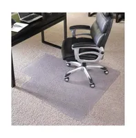 36'' X 48'' Big & Tall 400 Lb. Capacity Carpet Chair Mat With Lip