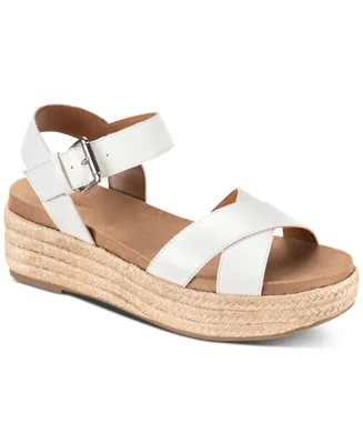 Style & Co Women's Emberr Espadrille Platform Wedge Sandals, Created for Macy's