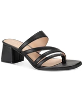 Sun + Stone Women's Baylinn Block Feel Slip On Dress Sandals, Created for Macy's