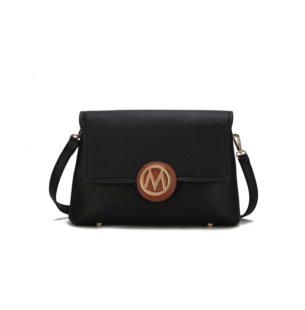 Mkf Collection Johanna Multi Compartment Cross body Bag by Mia K