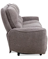 Closeout! Deklyn 106" 3-Pc. Zero Gravity Fabric Sofa with 3 Power Recliners, Created for Macy's