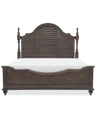 Mandeville Louvered King Bed