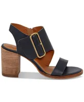 Lucky Brand Women's Darnah Cutout Block-Heel City Sandals