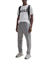 Boss by Hugo Boss Men's Reflective Hologram Logo T-shirt