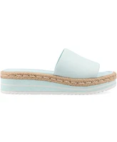 Journee Collection Women's Rosey Espadrille Platform Wedge Sandals