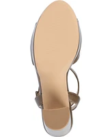 Journee Collection Women's Nairri Platform Block Heel Dress Sandals