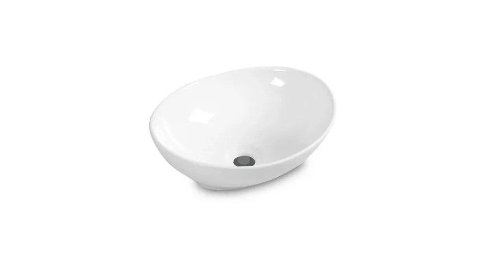 Oval Bathroom Basin Ceramic Vessel Sink