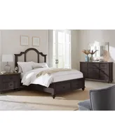 Mandeville 3pc Bedroom Set (Upholstered California King Storage Bed + Dresser -Drawer Nightstand