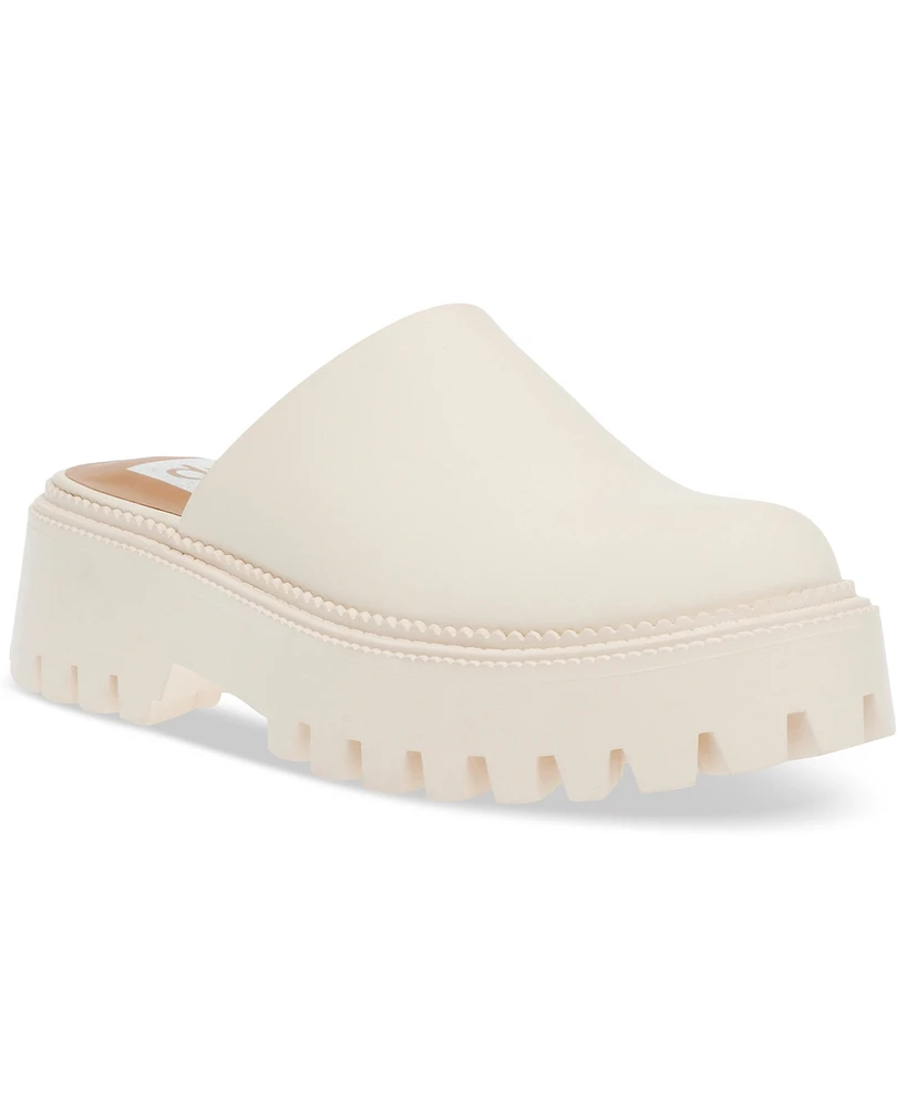Dv Dolce Vita Women's Lexy Lug-Sole Platform Clogs