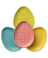 Fiesta Embossed Egg Plate