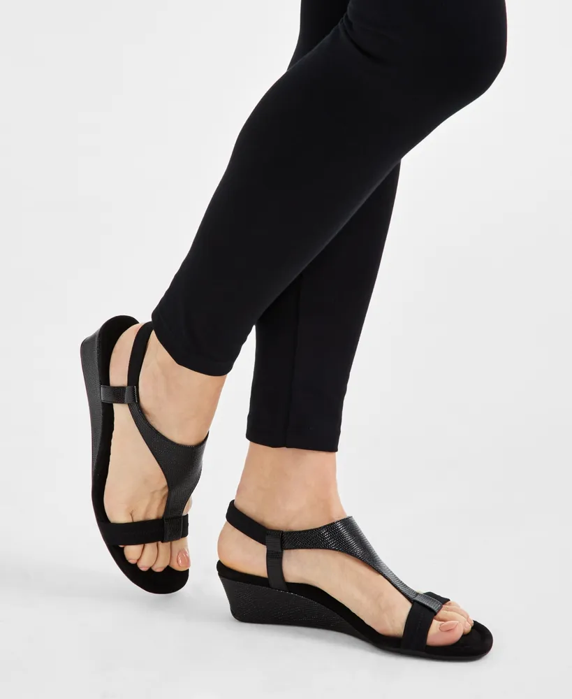 Style & Co Women's Step N Flex Vacanzaa Wedge Sandals, Created for Macy's