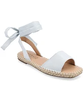 Journee Collection Women's Emelie Espadrille Flat Sandals