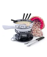 Heidi 9 Piece Cheese Fondue Set