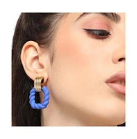 Sohi Women's Rope Drop Earrings