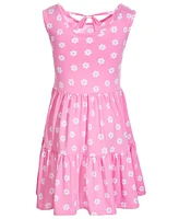 Epic Threads Toddler & Little Girls Love Flower Printed Tank Dress, Created for Macy's