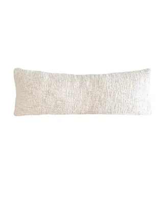 Cozy Cotton Ivory Boucle 20x54 Body Pillow Cover