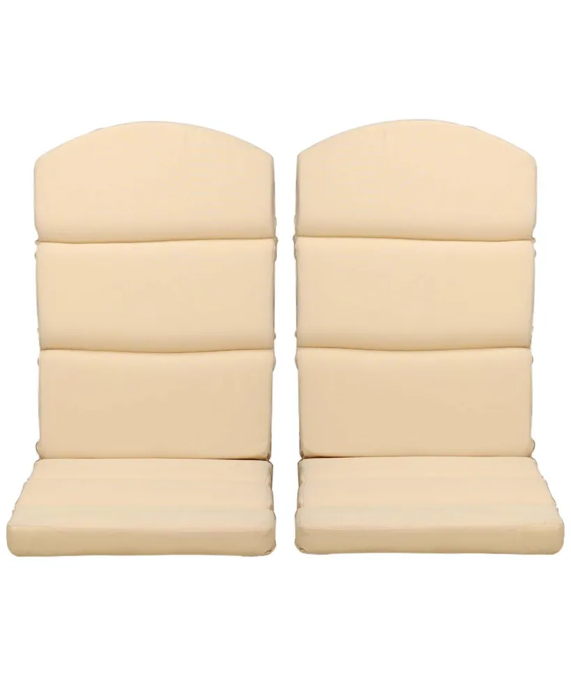 Aoodor High-Back Patio Cushion Olefin Fabric Set of 2-Indoor&Outdoor