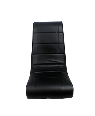 Loungie Rockne Video Leather Pu Gaming Rocker Chair